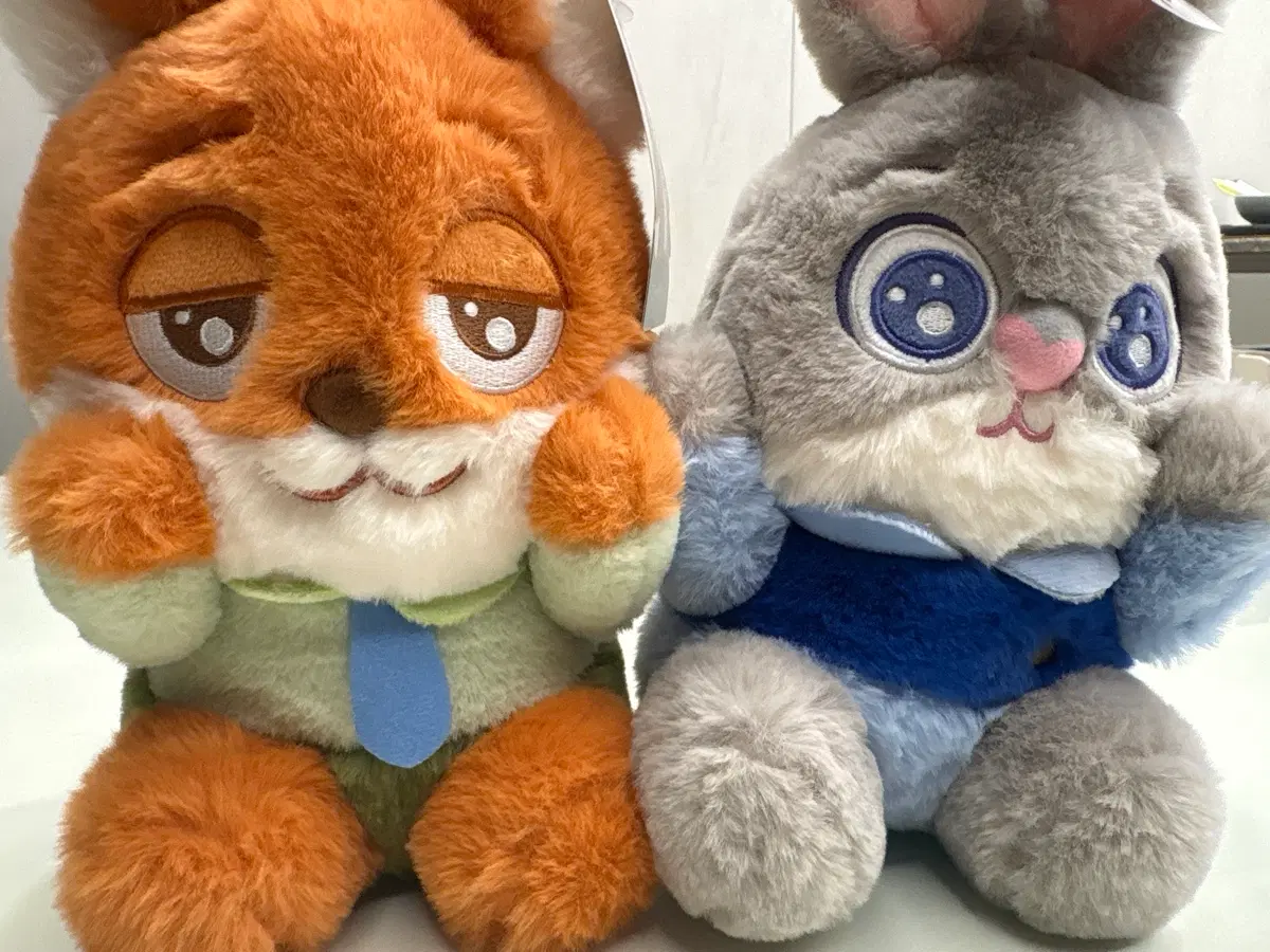 주토피아 닉 주디 인형 일괄