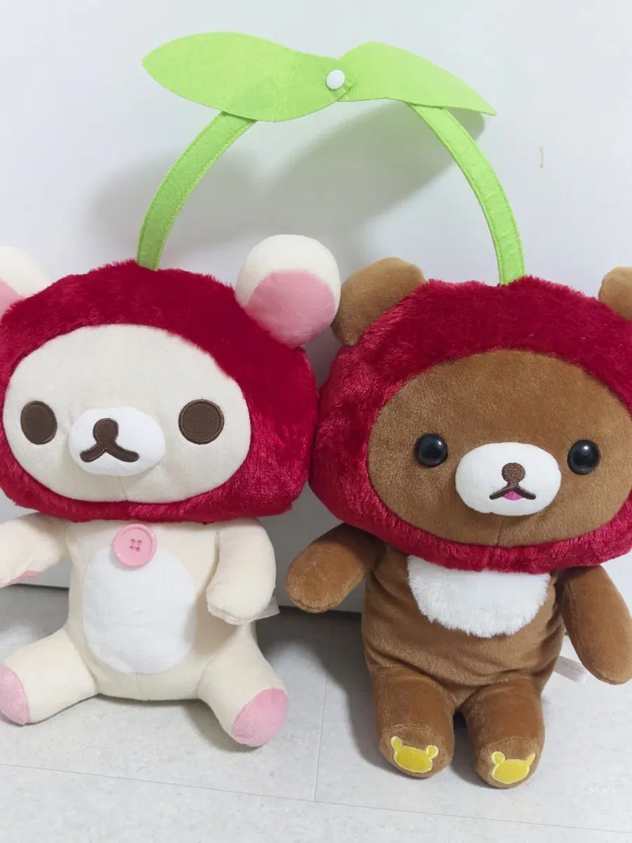 코리락쿠마 코구마 대형 체리 인형 세트 팬싸템