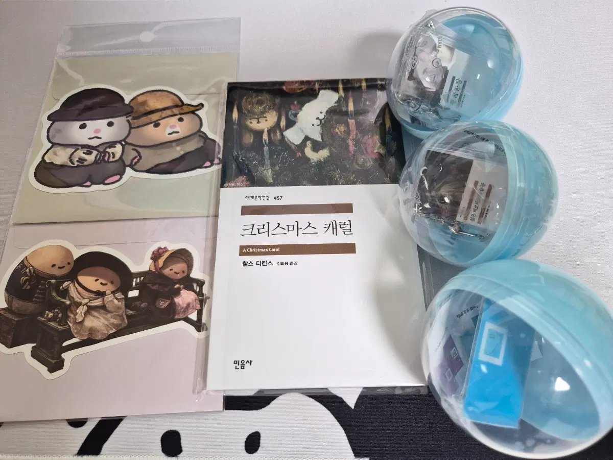 민음사 팝업 북 키링, 무지노트, 엽서, 렌티큘러책갈피