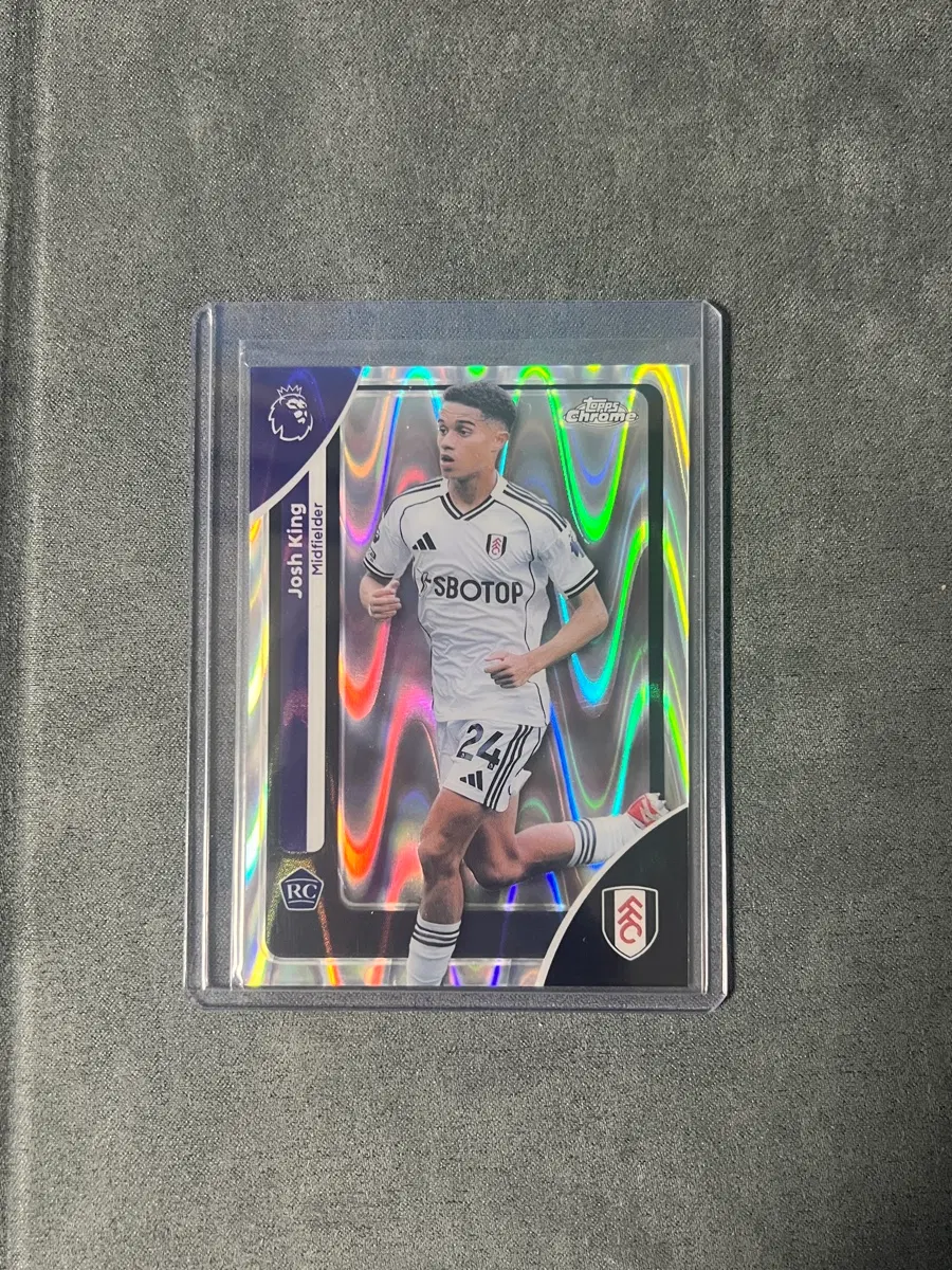 2026 topps epl 풀럼 조쉬 킹 루키
