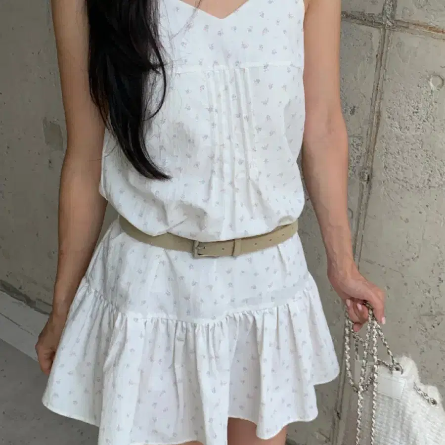 (1회착용) 비스포크우먼 Blooming belt one-piece