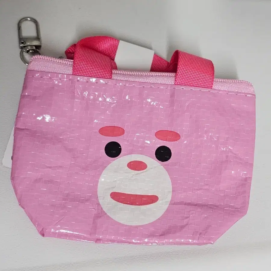 다이소 벨리곰 타포린 가방 키링