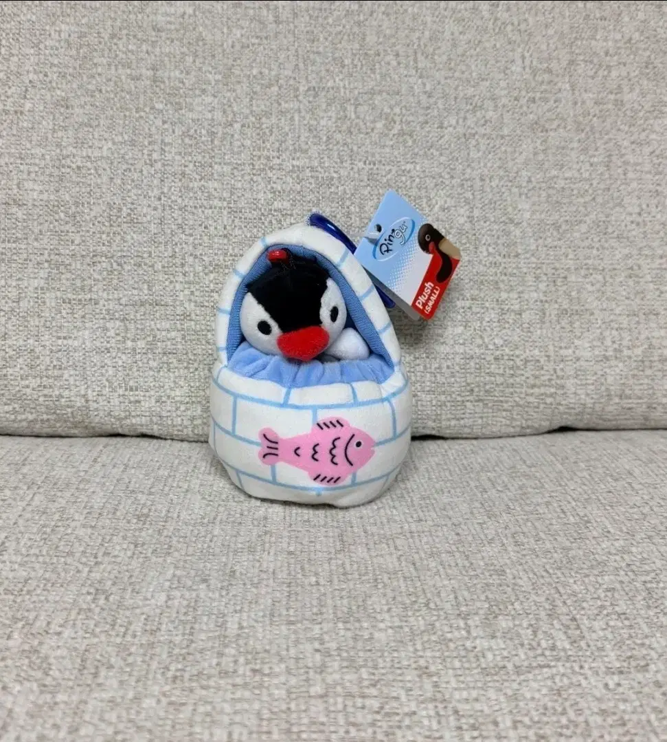 정품 핑가 이글루 11cm 키링 인형