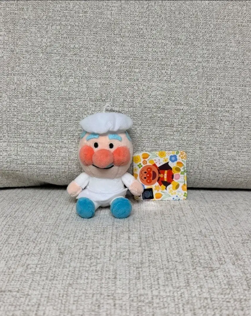 호빵맨 잼아저씨 SD 키링 인형