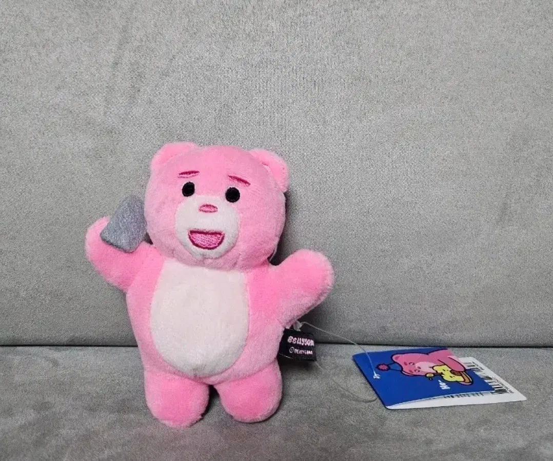 정품 벨리곰 핸드폰 10cm 키링 인형 가방고리 열쇠고리