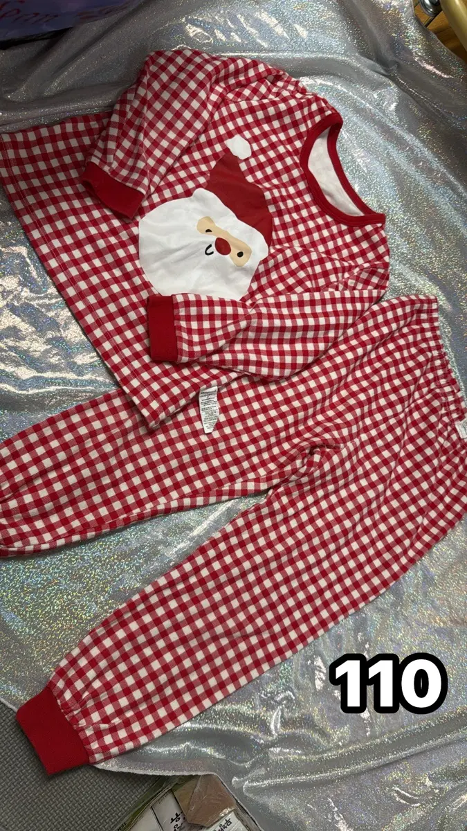 아기옷)산타 실내복110