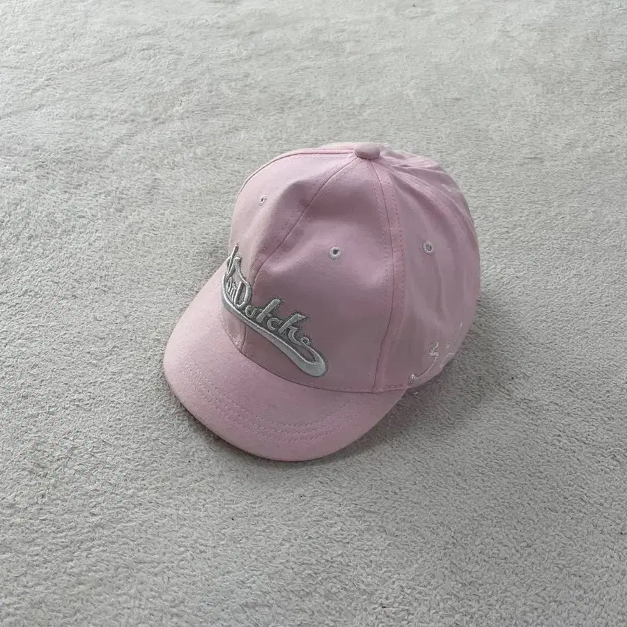 미사용) 본더치 Y2K 핑크 볼캡 모자