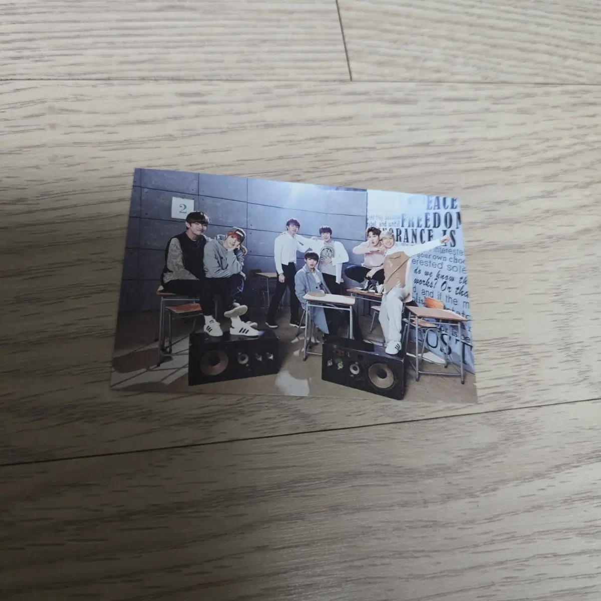 방탄 비긴즈 에피소드1 단체포카 양도.  bts begins 미니포카