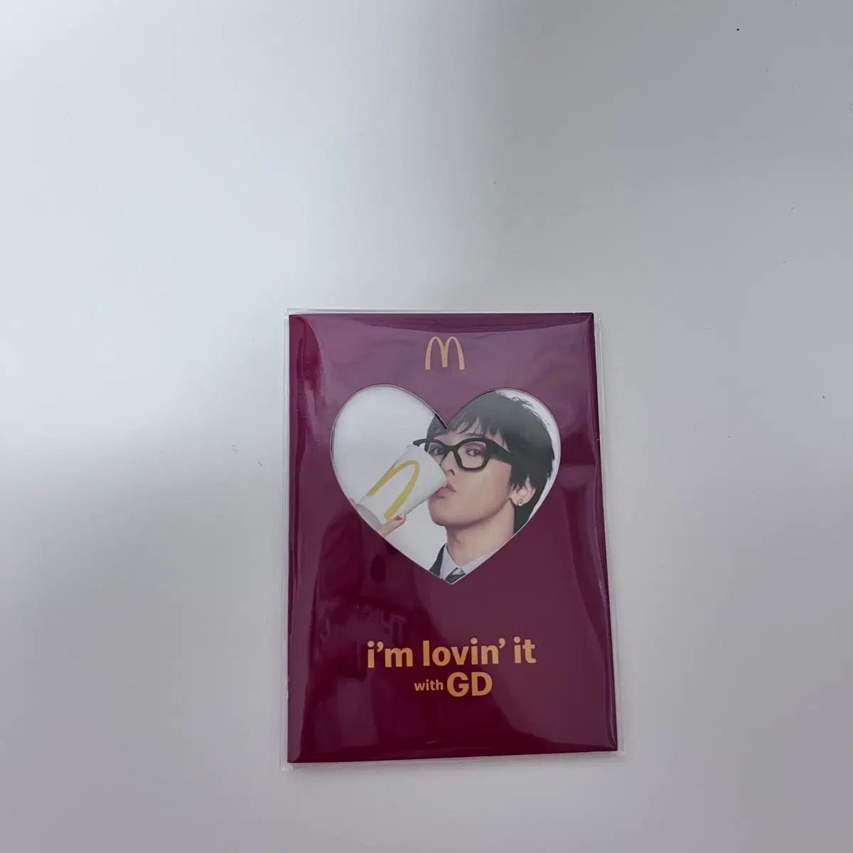 맥도날드 gd 포토카드 (미개봉)