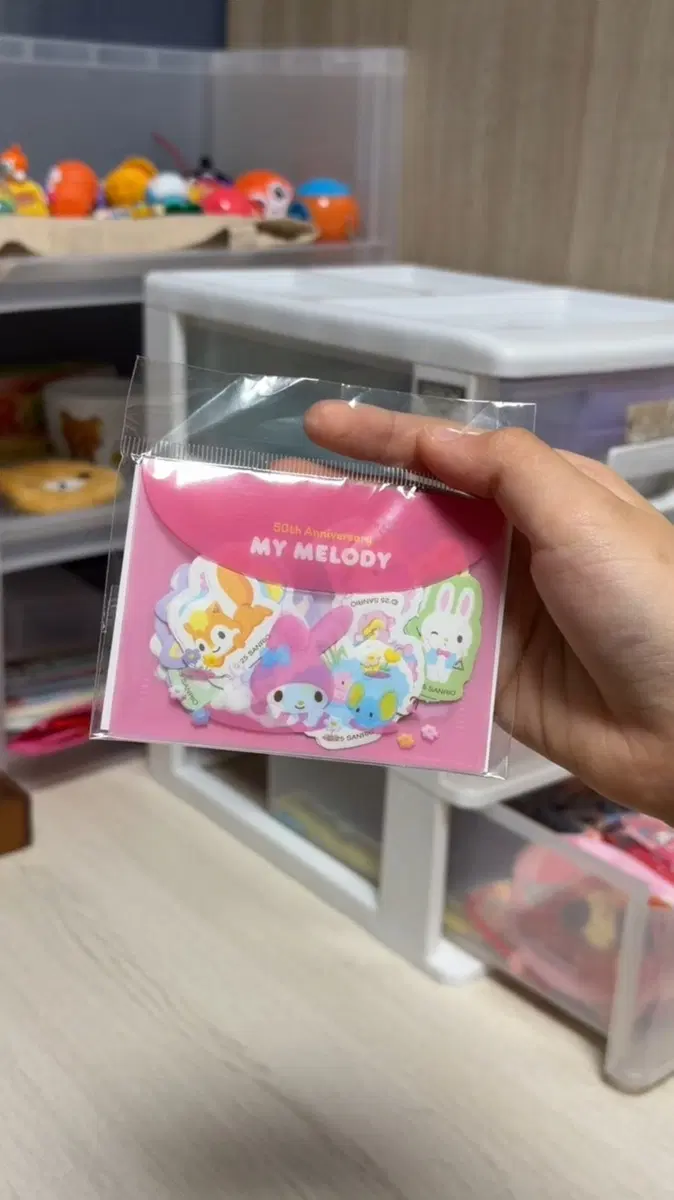 마이멜로디 조각 스티커