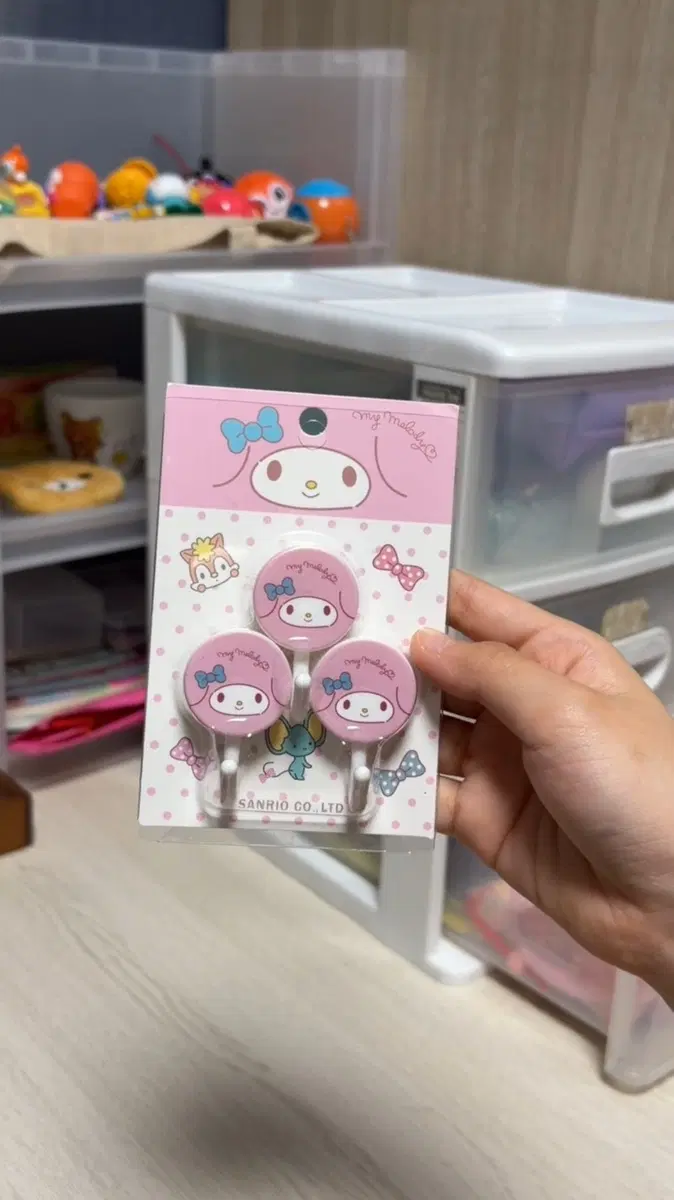 마이멜로디 벽걸이 후크