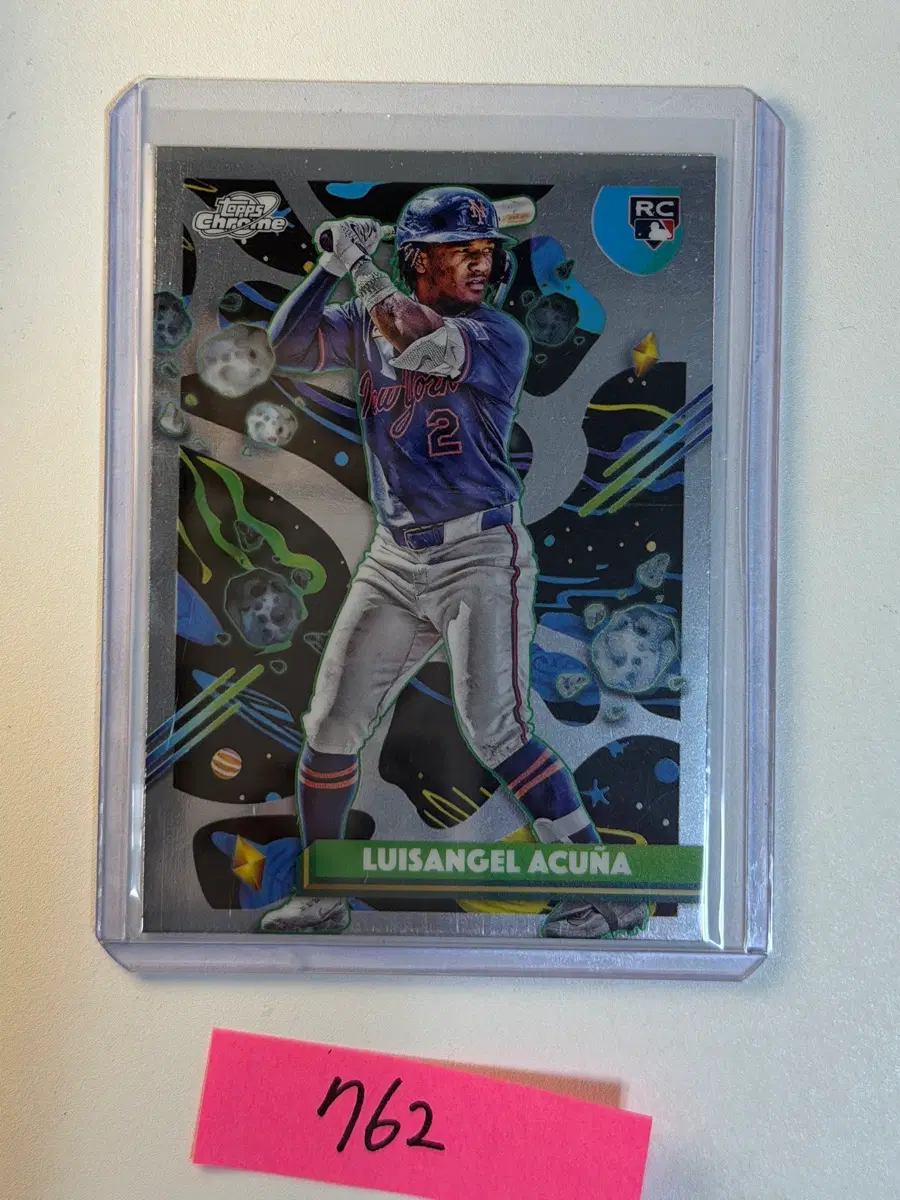 루이상헬 아쿠냐 Topps MLB 야구카드 메츠
