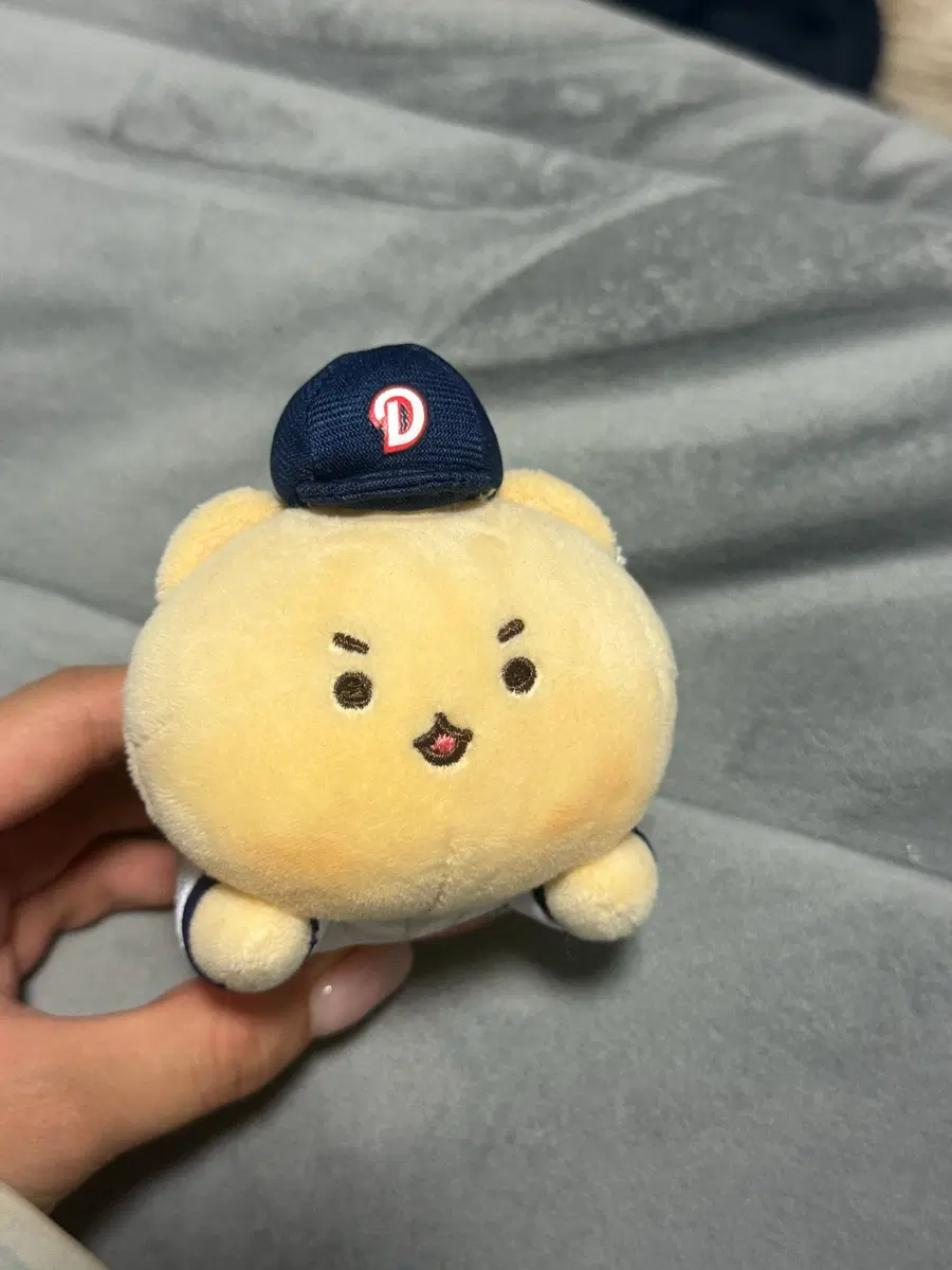두산 베어스 흙니폼 망곰이 인형 키링