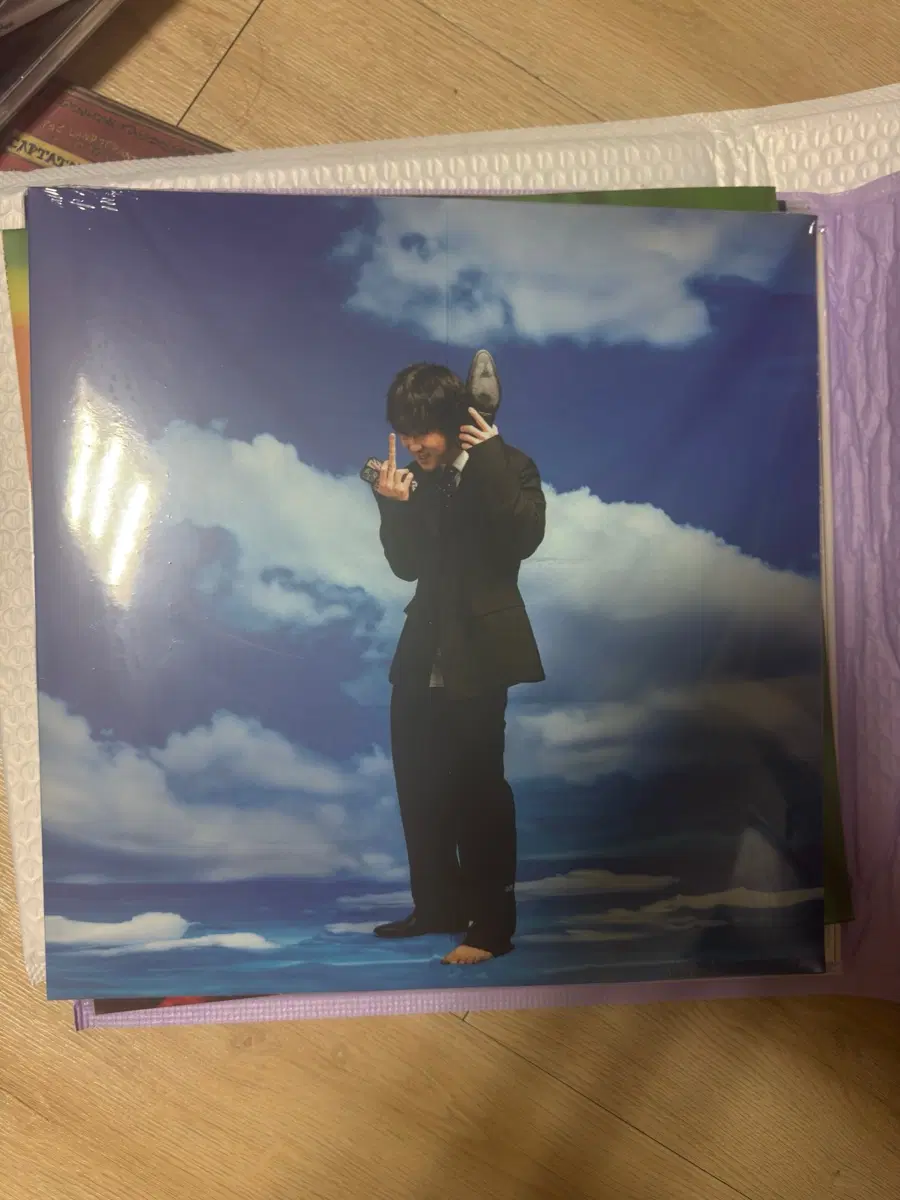 시온 2집 LP 미개봉