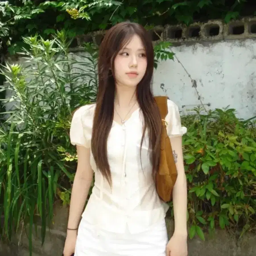 아워캐비넷 ourcabinet sage satin blouse