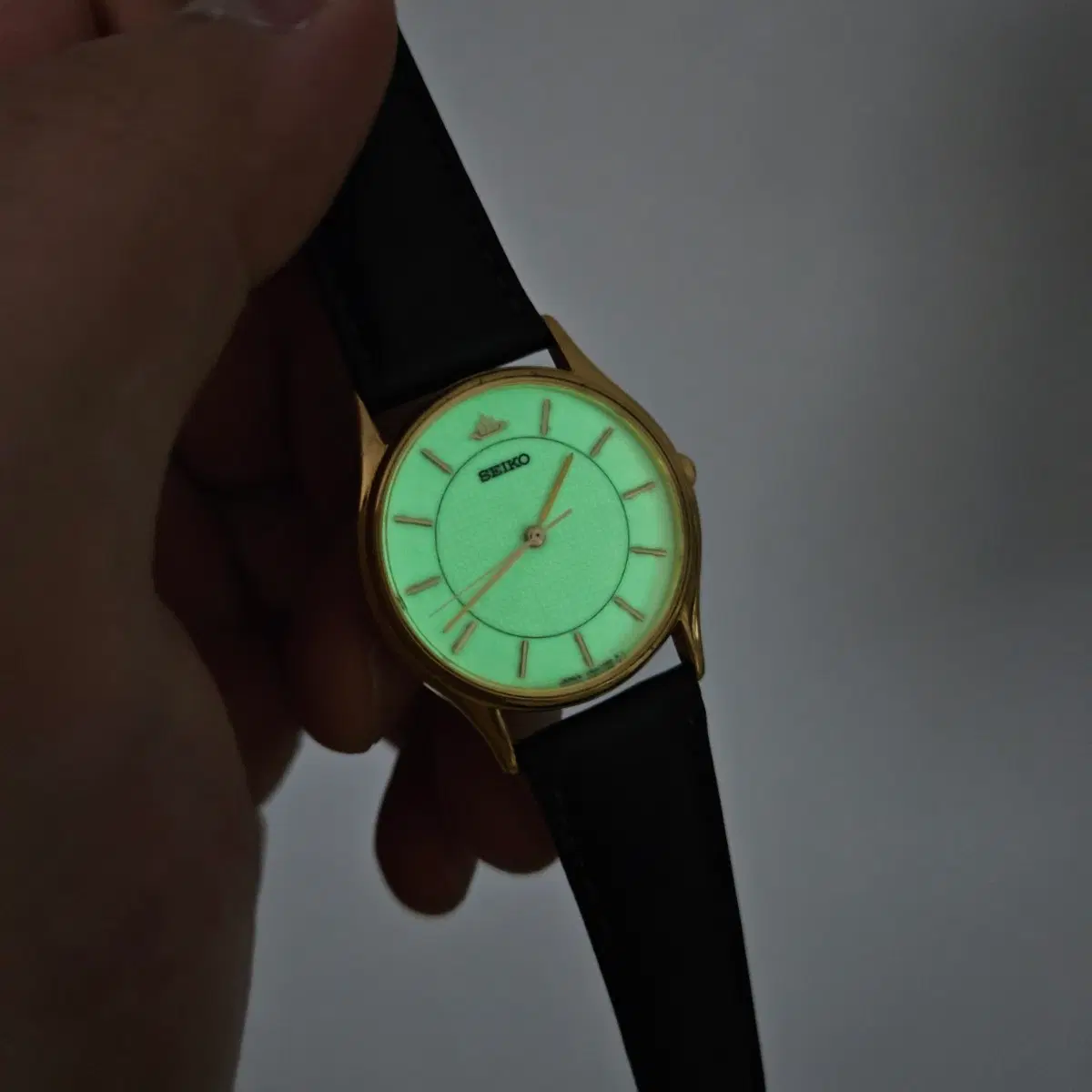 빈티지 세이코 갤럭시 야광 시계 Seiko Galaxy Lumibrite Quartz