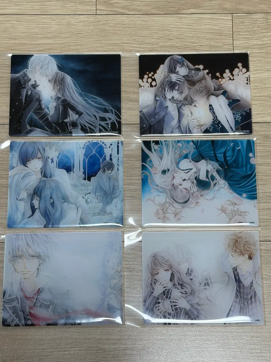 (일괄) 뱀파이어기사 memories 아크릴 포토카드 아크릴카드