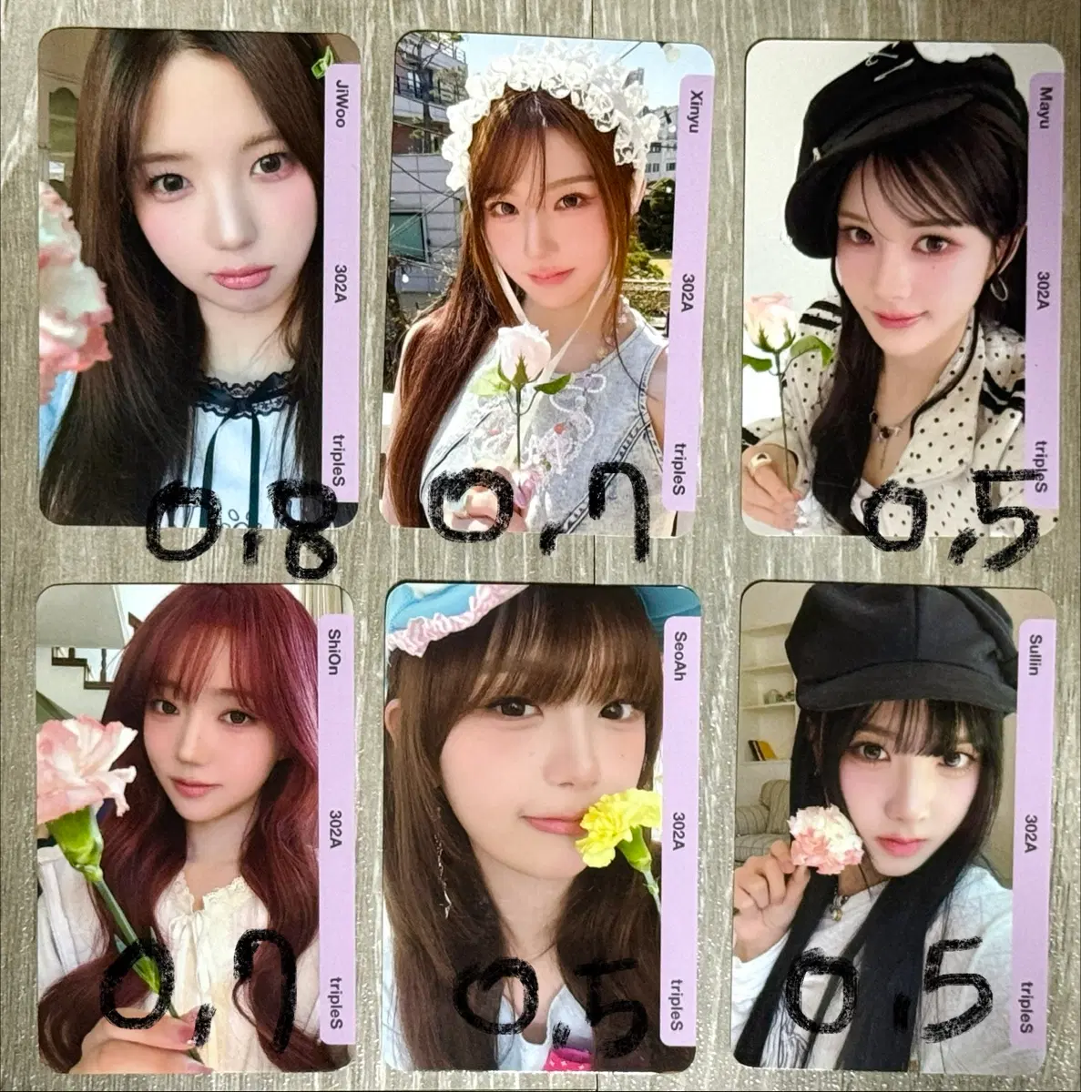트리플에스 러브앤팝 앨범 오브젝트 CC302