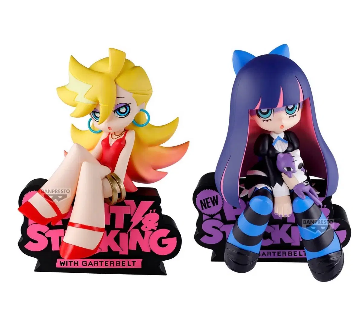 (미개봉일괄) 팬티 앤 스타킹 팬스가 데스크탑 피규어