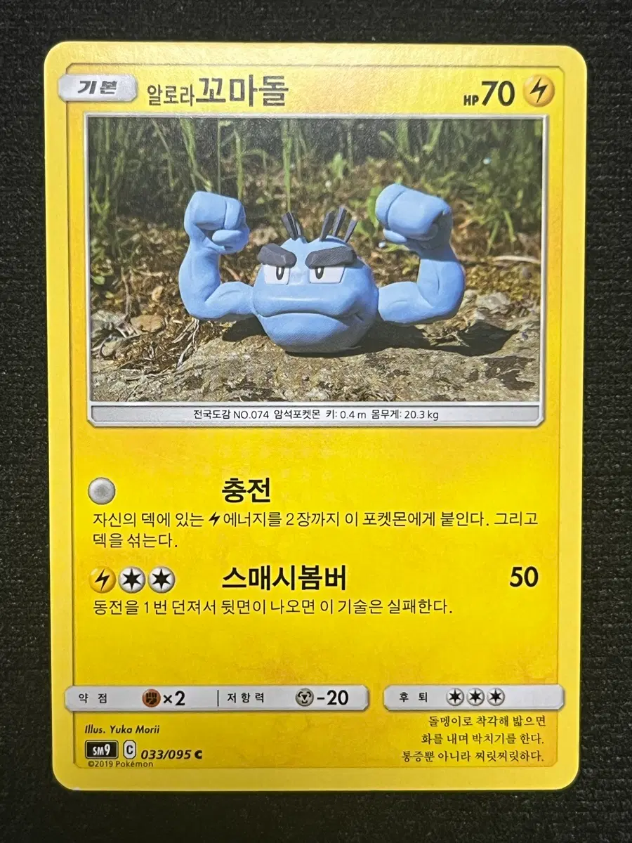 포켓몬카드 알로라 꼬마돌 (sm9)-2019-