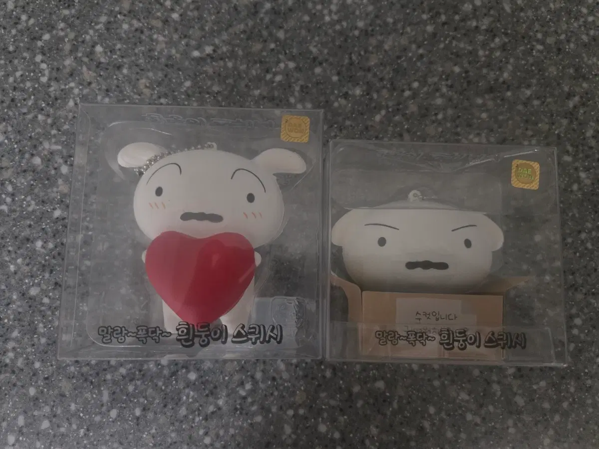 흰둥이 스퀴시 (하트, 수컷) 미개봉