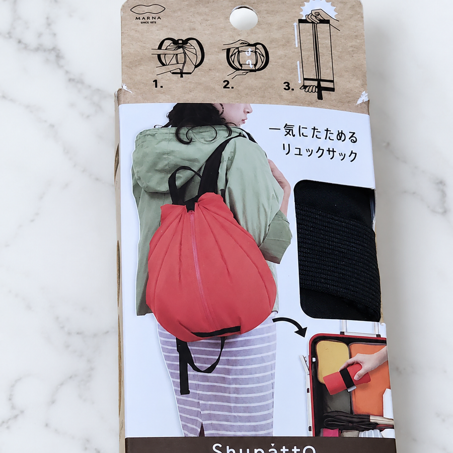 일본 마나 슈파토 슈파또 접이식 백팩 가방 배낭 13L 여행용 폴딩 보조가방 장바구니 Shupatto