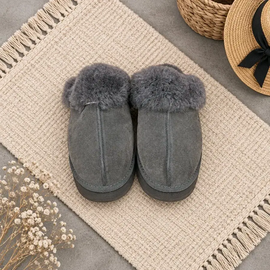 어그(UGG) 디스케트 플랫폼 슬리퍼 39사이즈
