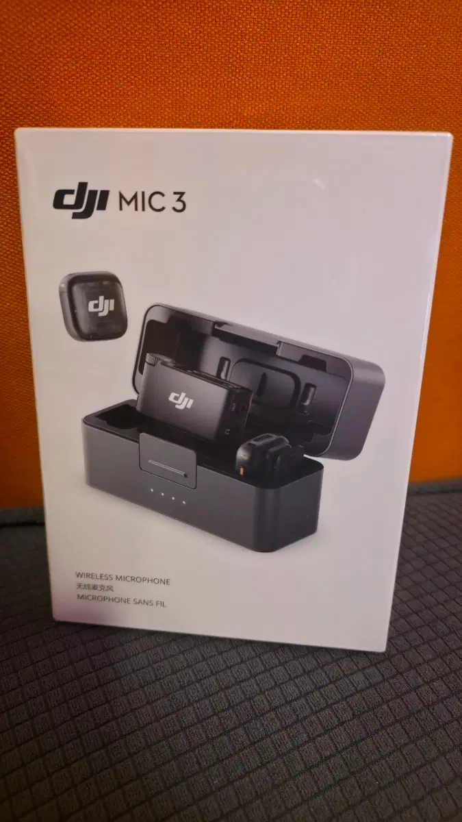 DJI Mic 3 무선 핀마이크 (새제품)