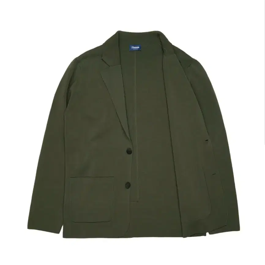 (48)Drumohr 드루모어 Olive Cotton Knitted Jacket