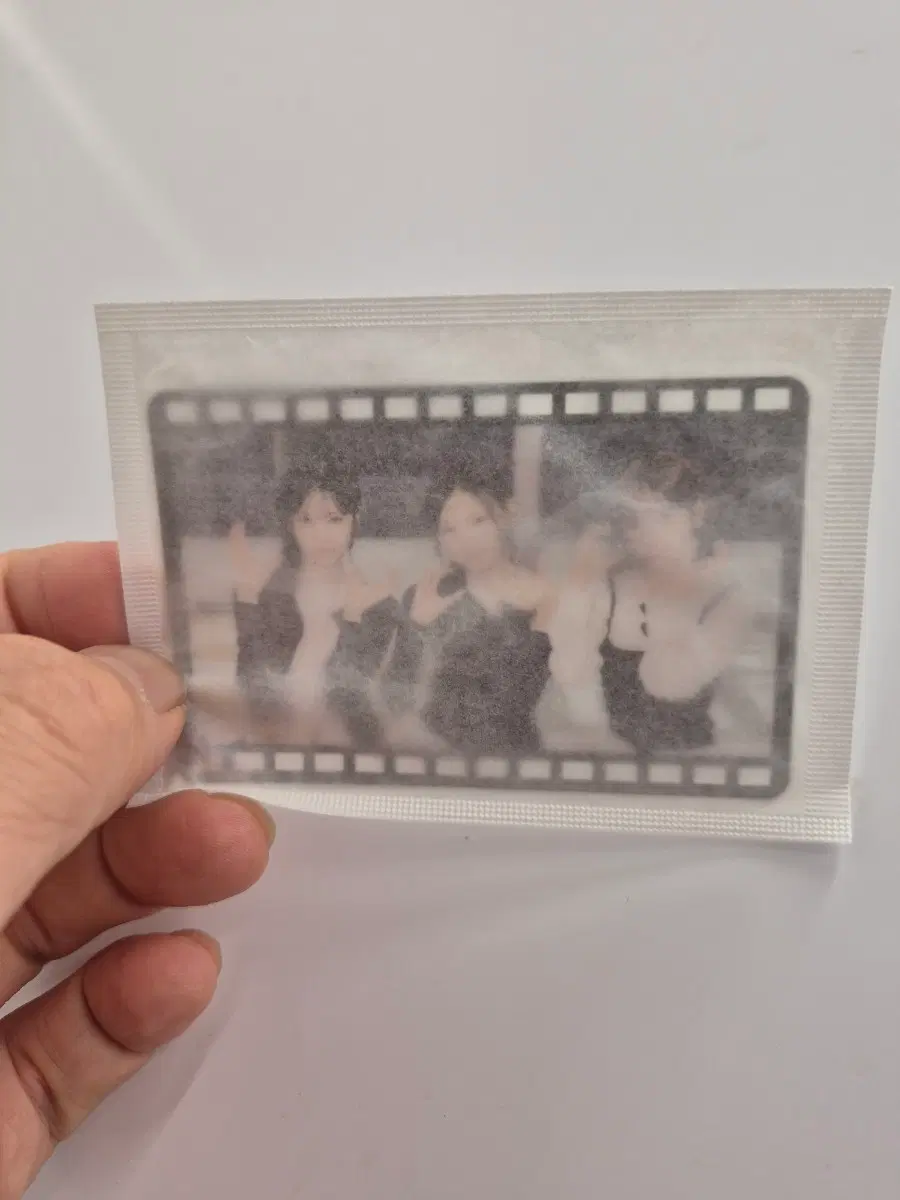 CU 리센느 투명 포토카드 미개봉