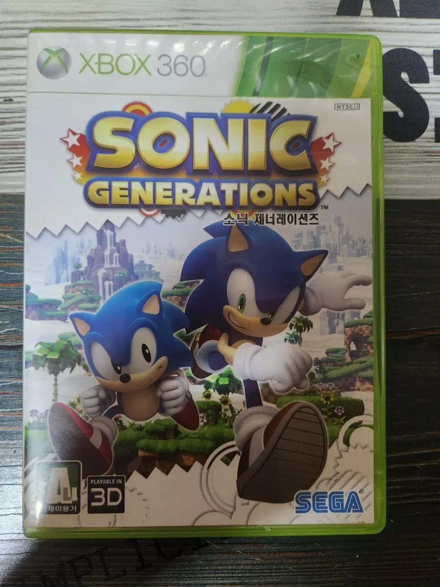 XBOX 360 소닉 제너레이션즈 게임 정발