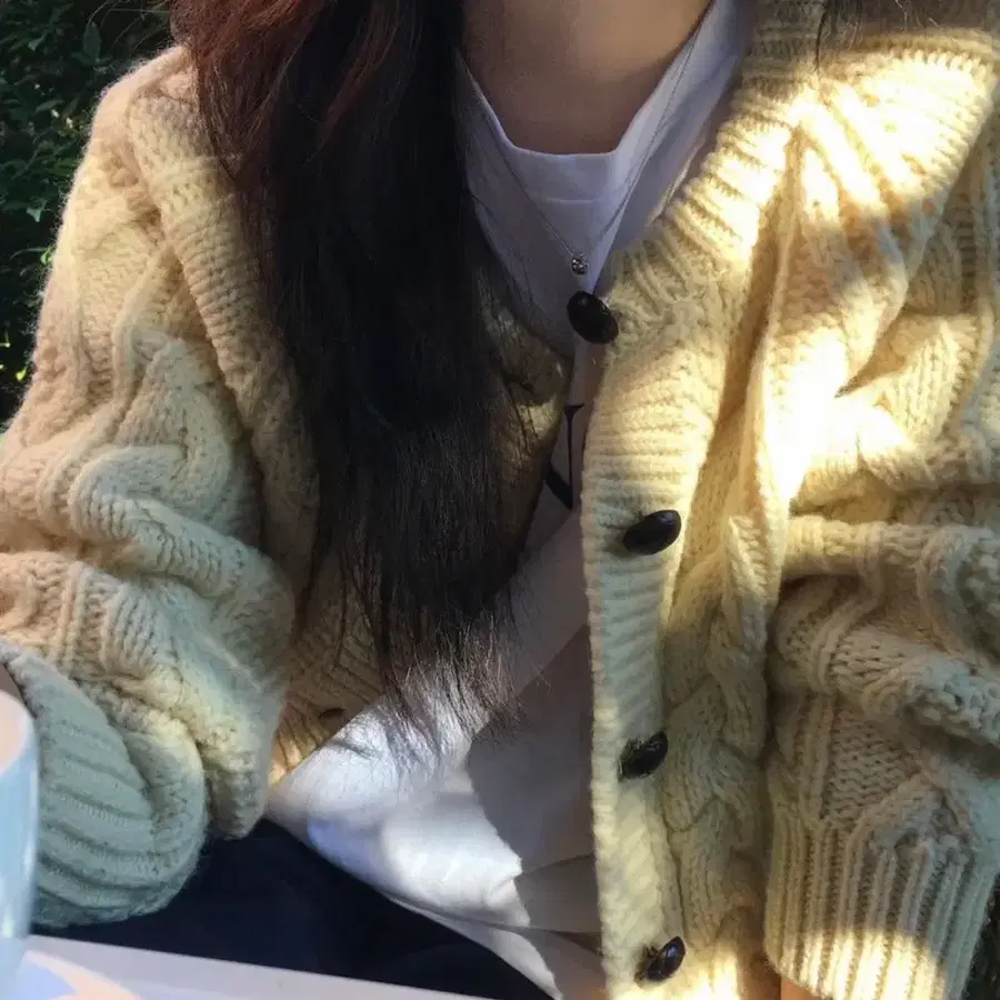 바이무드) 그랜마 가디건 새상품