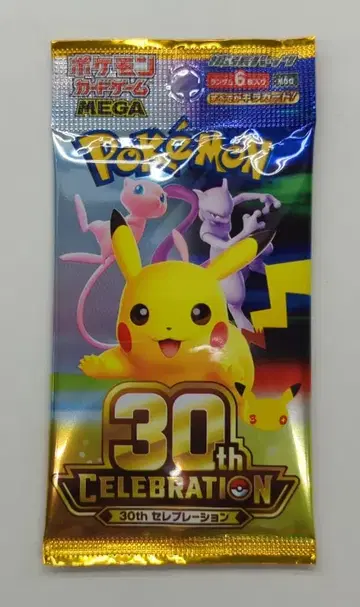 포켓몬 M6a 30주년 CELEBTARION 1팩 팩