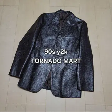 TORNADO MART 피그 가죽 자켓 토네이도 90s y2k