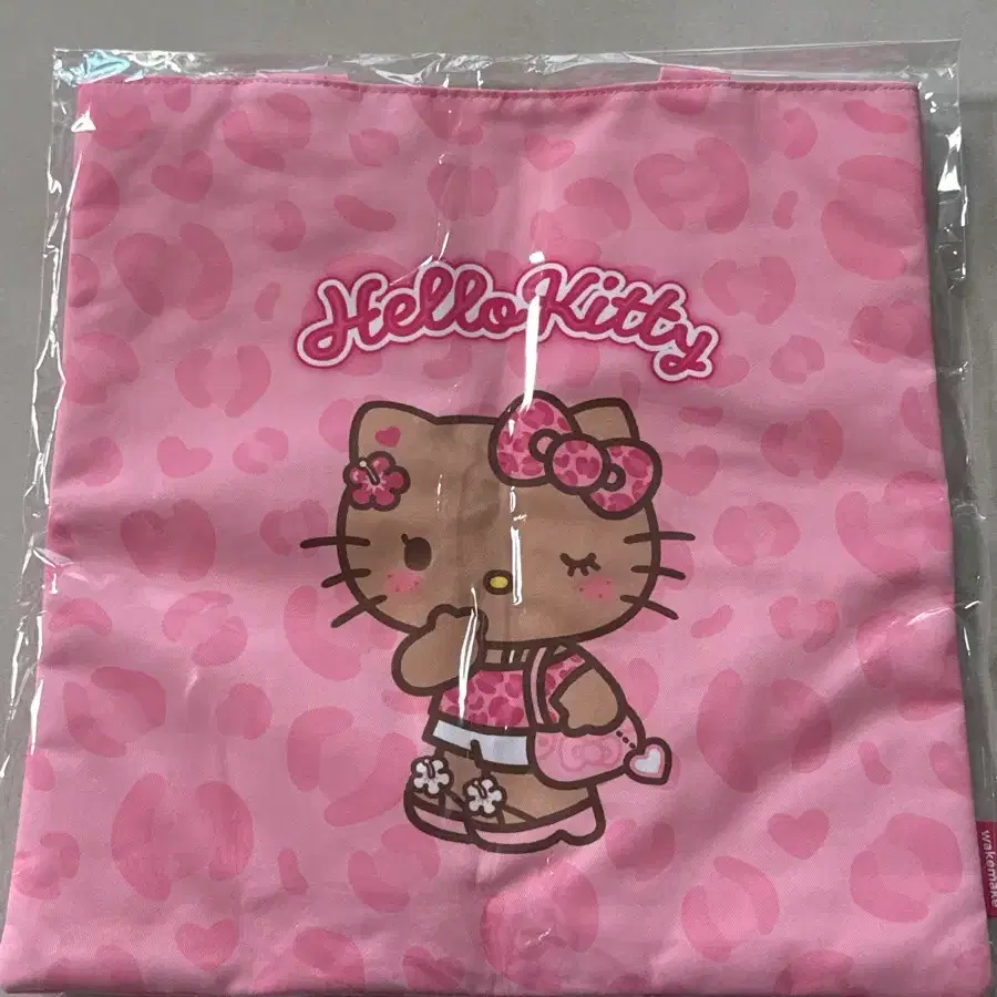 웨이크메이크 태닝키티 에코백