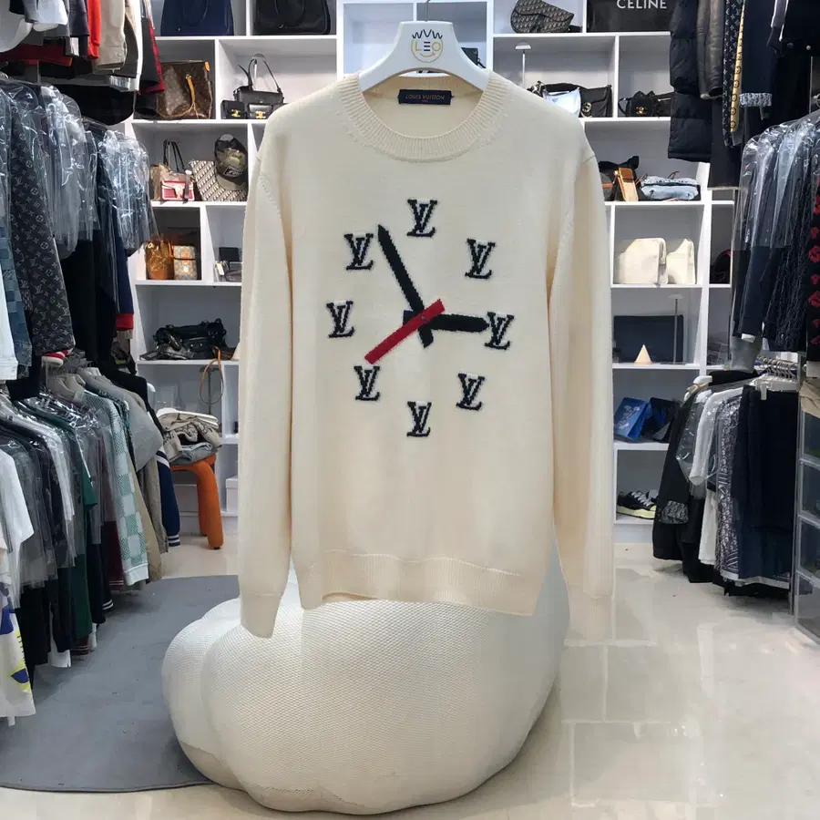 [리오브전포점] 루이비통 인타르시아 클락 니트 XL