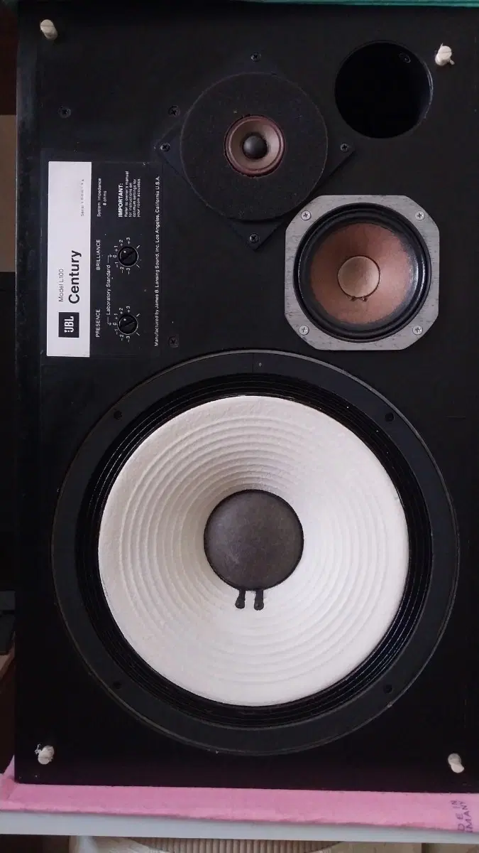 JBL L100 Century 스피커