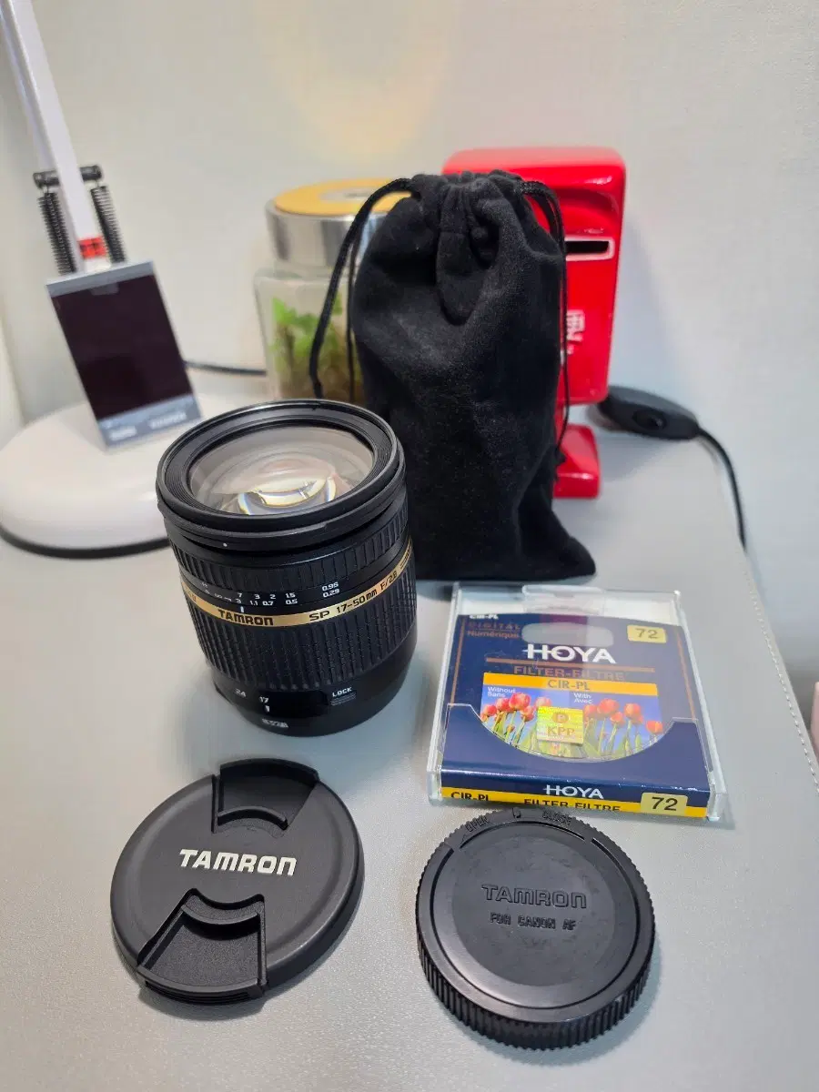 탐론 SP 17-50mm F2.8 VC 렌즈 + HOYA 72mm CPL 필터