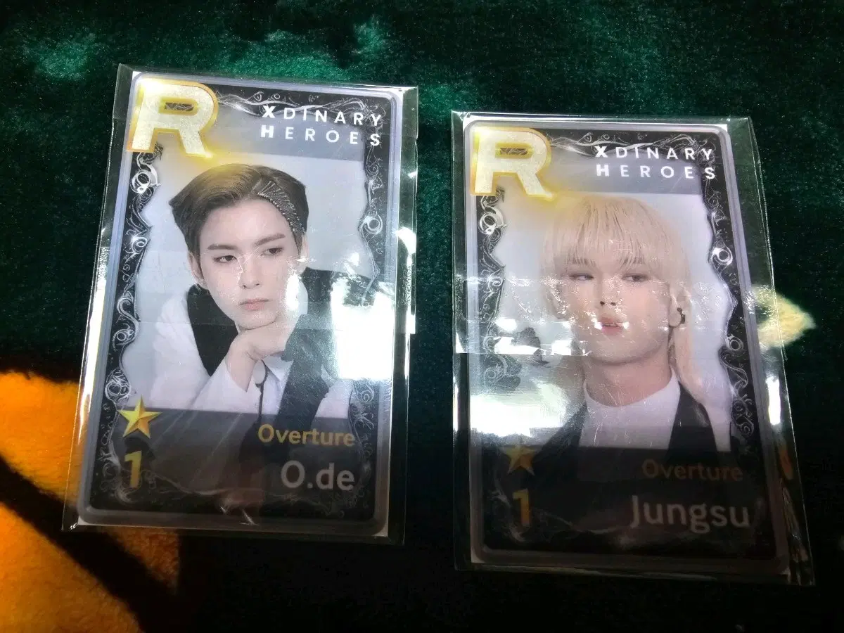 엑스디너리히어로즈 superstar jyp overture 포카