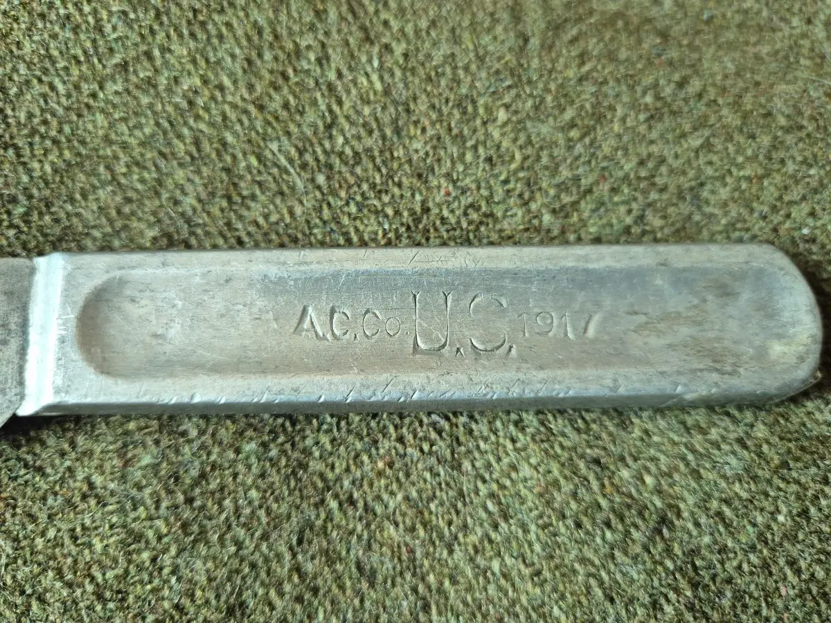 1917년 미군 메스킷나이프 알루미늄 핸들
