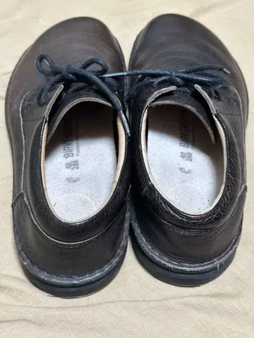 BIRKENSTOCK 가죽 신발 다크 브라운