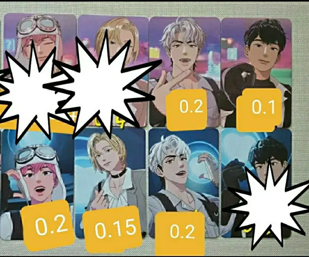 플레이브 포켓cu yg셀렉트 미공포 특전포카 예준 밤비 노아 은호 하민