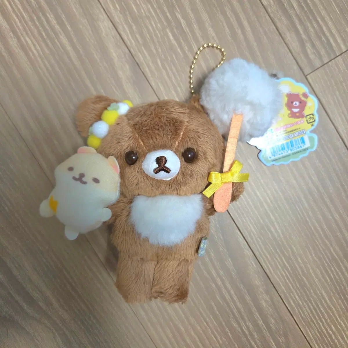 산엑스 리락쿠마 차이로이 코구마 햄스터 민들레 햄토리 마스코트