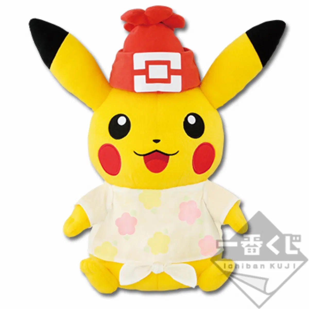 고전 제일복권 포켓몬스터 라스트원상 피카츄 봉제 인형 여자 주인공 ver. 45cm