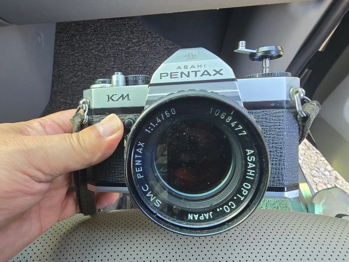 아사히 펜탁스 KM 카메라 SMC PENTAX 1:1.4/50 렌즈