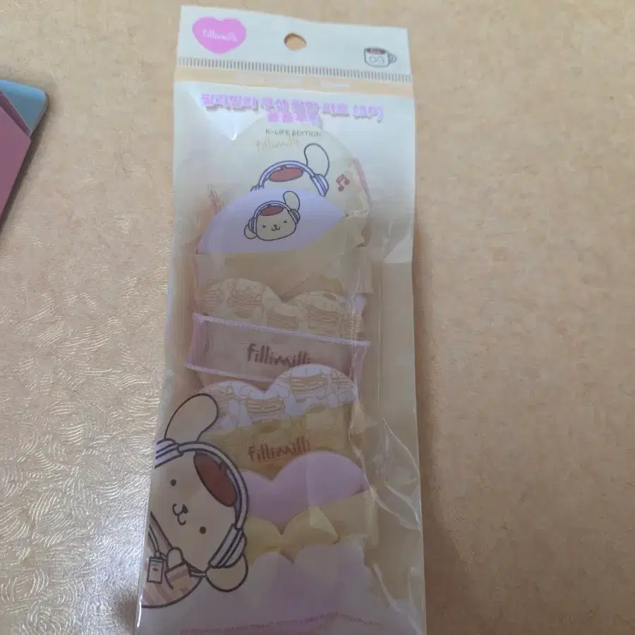새제품)폼폼푸린 쿠션 팡팡 퍼프 5p