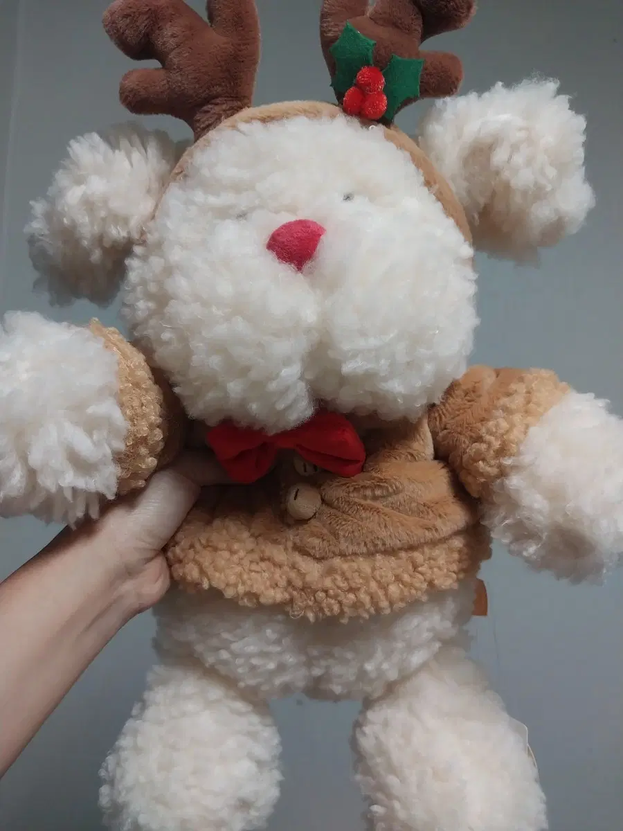 꼬순내친구들 루돌프(율무)인형