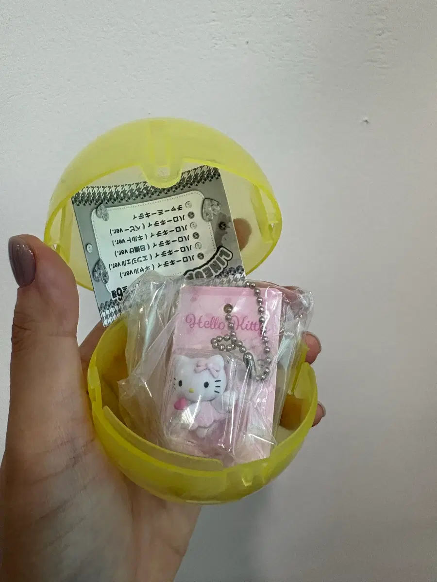 산리오 천사키티 미니어쳐 가챠