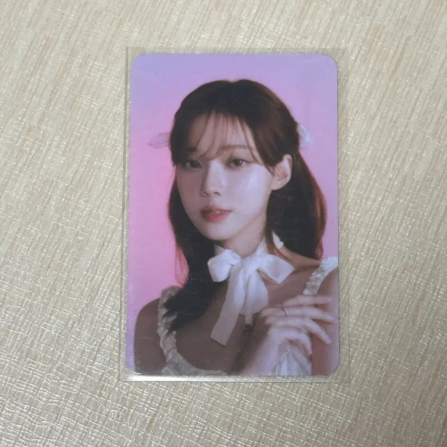 에스파 윈터 potd 포카 포토카드 예판 특전 럭드