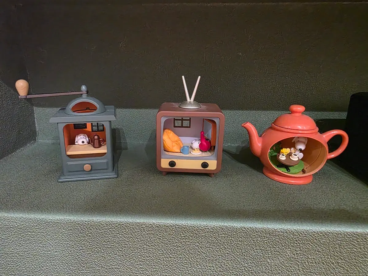 스누피 앤틱 디오라마 콜렉션 Snoopy Antique Diorama Collection